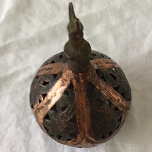 Vintage Incence Burner, copper and brass 🌞 - Picture 7 of 8